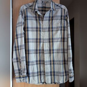 The North Face Size M Men's Plaid Button Down Shirt